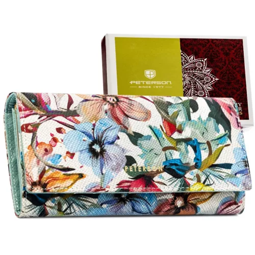 Peterson PTN 72401-NB többszínű női pénztárca 18.5 x 9 x 4.5 cm