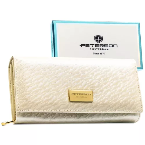 Peterson PTN PX20-CNF bézs női pénztárca 18,5 x 9 x 3,5 cm 