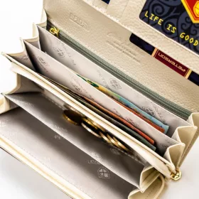   Peterson PTN PX20-CNF bézs női pénztárca 18,5 x 9 x 3,5 cm 