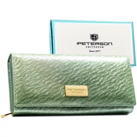   Peterson PTN PX20-CNF zöld női pénztárca 18,5 x 9 x 3,5 cm 