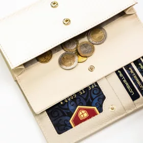   Peterson PTN PX22-CNF bézs női pénztárca 18,5 x 9 x 3,5 cm 