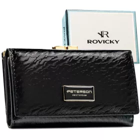 Peterson PTN PX23-CNF fekete női pénztárca 16 x 9 x 3 cm