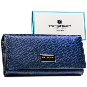   Peterson PTN PX24-CNF sötétkék női pénztárca 18,5 x 9 x 3,5 cm 
