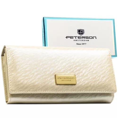 Peterson PTN PX24-CNF bézs női pénztárca 18,5 x 9 x 3,5 cm 