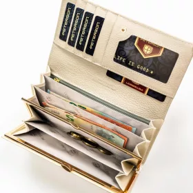   Peterson PTN PX24-CNF bézs női pénztárca 18,5 x 9 x 3,5 cm 