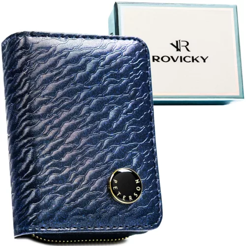 Peterson PTN PX33-CNF kék női pénztárca 12 x 5 x 2 cm