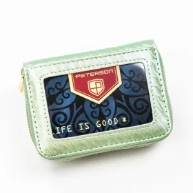 Peterson PTN PX33-CNF türkiz női pénztárca 12 x 5 x 2 cm
