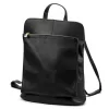 Luka 26-112 DOLLARO fekete női marhabőr hátizsák 31 x 37 x 13 cm