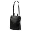 Luka 26-112 DOLLARO fekete női marhabőr hátizsák 31 x 37 x 13 cm