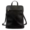 Luka 26-112 DOLLARO fekete női marhabőr hátizsák 31 x 37 x 13 cm