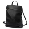 Luka 26-112 DOLLARO fekete női marhabőr hátizsák 31 x 37 x 13 cm