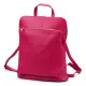 Luka 26-112 DOLLARO magenta női marhabőr hátizsák 31 x 37 x 13 cm