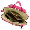 Luka 26-112 DOLLARO magenta női marhabőr hátizsák 31 x 37 x 13 cm