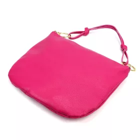 Luka 26-104 magenta női bőr kézitáska oldalpánttal