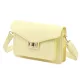 Luka 26-061 halvány sárga női bőr oldaltáska 23 x 16.5 x 9 cm