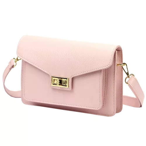 Luka 26-061 púder női bőr oldaltáska 23 x 16.5 x 9 cm