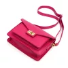 Luka 26-061 magenta női bőr oldaltáska 23 x 16.5 x 9 cm