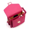 Luka 26-061 magenta női bőr oldaltáska 23 x 16.5 x 9 cm