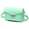 Luka 26-061 türkiz női bőr oldaltáska 23 x 16.5 x 9 cm