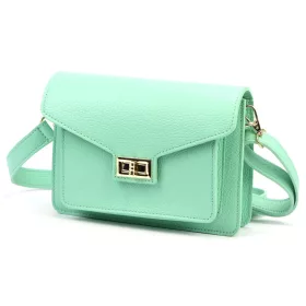 Luka 26-061 türkiz női bőr oldaltáska 23 x 16.5 x 9 cm