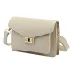 Luka 26-061 bézs női bőr oldaltáska 23 x 16.5 x 9 cm