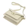 Luka 26-061 bézs női bőr oldaltáska 23 x 16.5 x 9 cm