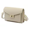 Luka 26-061 bézs női bőr oldaltáska 23 x 16.5 x 9 cm
