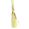Luka 26-101 halvány sárga női bőr telefontartó, oldaltáska 16 x 21 x 6.5 cm