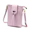 Luka 26-101 levendula lila női bőr telefontartó, oldaltáska 16 x 21 x 6.5 cm
