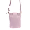 Luka 26-101 levendula lila női bőr telefontartó, oldaltáska 16 x 21 x 6.5 cm