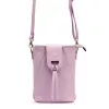 Luka 26-101 levendula lila női bőr telefontartó, oldaltáska 16 x 21 x 6.5 cm