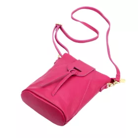   Luka 26-101 magenta női bőr telefontartó, oldaltáska 16 x 21 x 6.5 cm