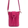 Luka 26-101 magenta női bőr telefontartó, oldaltáska 16 x 21 x 6.5 cm