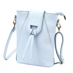   Luka 26-101 DOLLARO kék női bőr kézitáska 16 x 21 x 6.5 cm