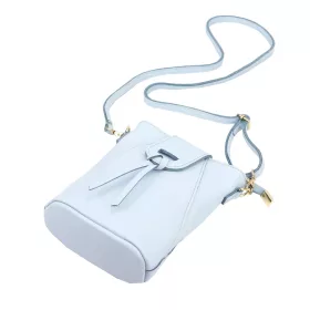   Luka 26-101 DOLLARO kék női bőr kézitáska 16 x 21 x 6.5 cm