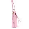 Luka 26-101 rózsaszín női bőr telefontartó, oldaltáska 16 x 21 x 6.5 cm
