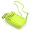 Luka 20-030  neon zöld női bőr oldaltáska 21 x 15 x 8 cm