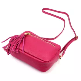 Luka 20-030 magenta női bőr oldaltáska 21 x 15 x 8 cm