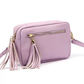   Luka 20-030  levendula lila női bőr oldaltáska 21 x 15 x 8 cm