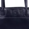 Florence 12 sötétkék női bőr válltáska, shopper 40 x 27 x 16 cm