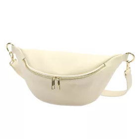 Luka 26-090 D bézs női bőr crossbody 33 x 15 x 11 cm