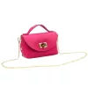 Luka 26-106 magenta női bőr kisméretű kézitáska, crossbody 19 x 13 x 9 cm