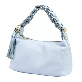 Luka 26-032 babakék női bőr válltáska 27 x 17 x 12 cm