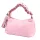 Luka 26-032 rózsaszín női bőr válltáska 27 x 17 x 12 cm