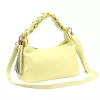 Luka 26-032 halvány sárga női bőr válltáska 27 x 17 x 12 cm