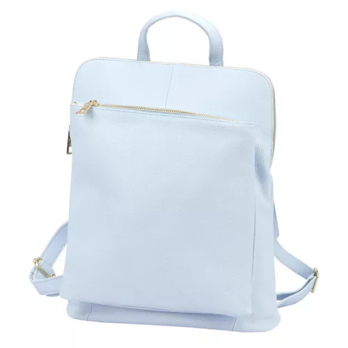 Luka 26-112 DOLLARO kék női marhabőr hátizsák 31 x 37 x 13 cm