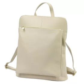   Luka 26-112 DOLLARO bézs női marhabőr hátizsák 31 x 37 x 13 cm
