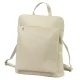 Luka 26-112 DOLLARO bézs női marhabőr hátizsák 31 x 37 x 13 cm
