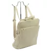 Luka 26-112 DOLLARO bézs női marhabőr hátizsák 31 x 37 x 13 cm