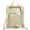 Luka 26-112 DOLLARO bézs női marhabőr hátizsák 31 x 37 x 13 cm